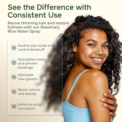 Rosemary Water Spray for Hair Growth & Thickening - 4oz
