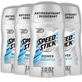 Unscented Antiperspirant Deodorant for Men - 72 HR Protection, 3.0 oz Stick (4 Pack)