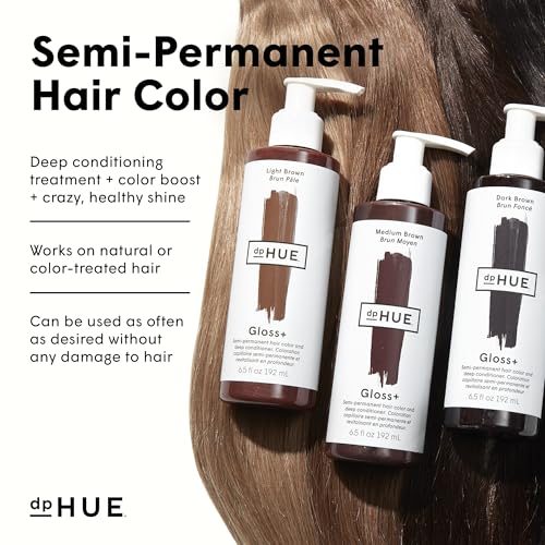 dpHUE Gloss+ Cool Medium Brown Semi-Permanent Hair Dye