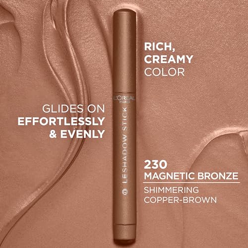 L'Oreal Paris Le Shadow Stick Eyeshadow, Magnetic Bronze