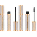 Diamond Mascara, Waterproof Long Curling Extension Eyelashes, Long-Lasting, Thick Thickening, Smudge-proof and Lengthening Voluminous Eyelashes (Pack of 2)