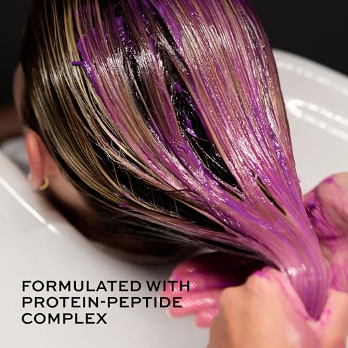 John Frieda Salon Blonde Champagne Tone Perfecting Treatment with Protein-Peptide Complex, Hair Toner, Toner for Blonde Hair 4 fl oz