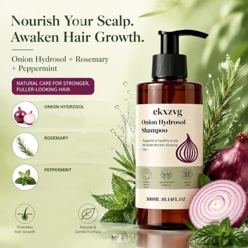 Onion Hydrosol Conditioner for All Hair Types - Rosemary & Biotin