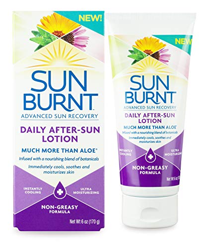 SunBurnt After-Sun Lotion, 6 oz - Cooling & Hydrating Relief