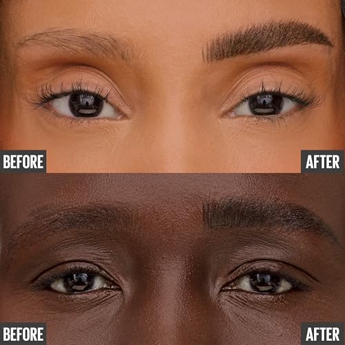 Maybelline Brow Inserts Eyebrow Pen & Gel, Micro-Needle 2-in-1, 36-Hour Wear, Blonde