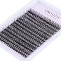 DIY Cluster Eyelash Extensions 240pcs 15mm D Curl