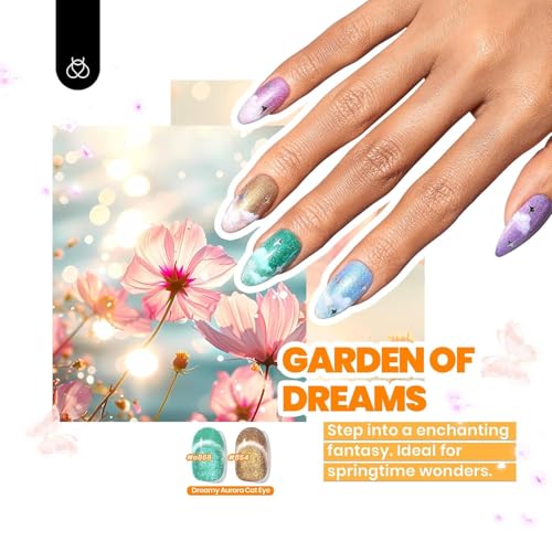 Beetles Cat Eye Gel Nail Polish Set - 36 Colors for DIY Nail Art