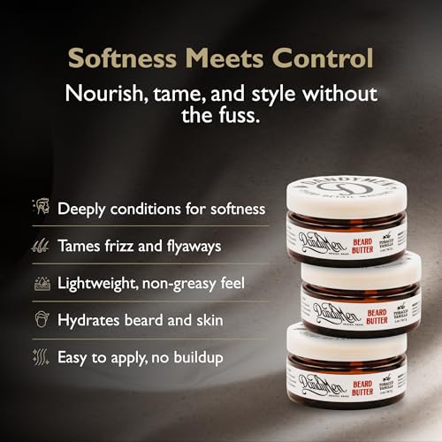Beard Butter ? Deep Hydration and Styling Control with Shea Butter & Argan Oil ? 2 oz (Tobacco Vanilla)