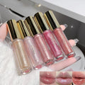 Shimmery Glitter Lip Gloss Set 5 Colors Hydrating Moisturizing