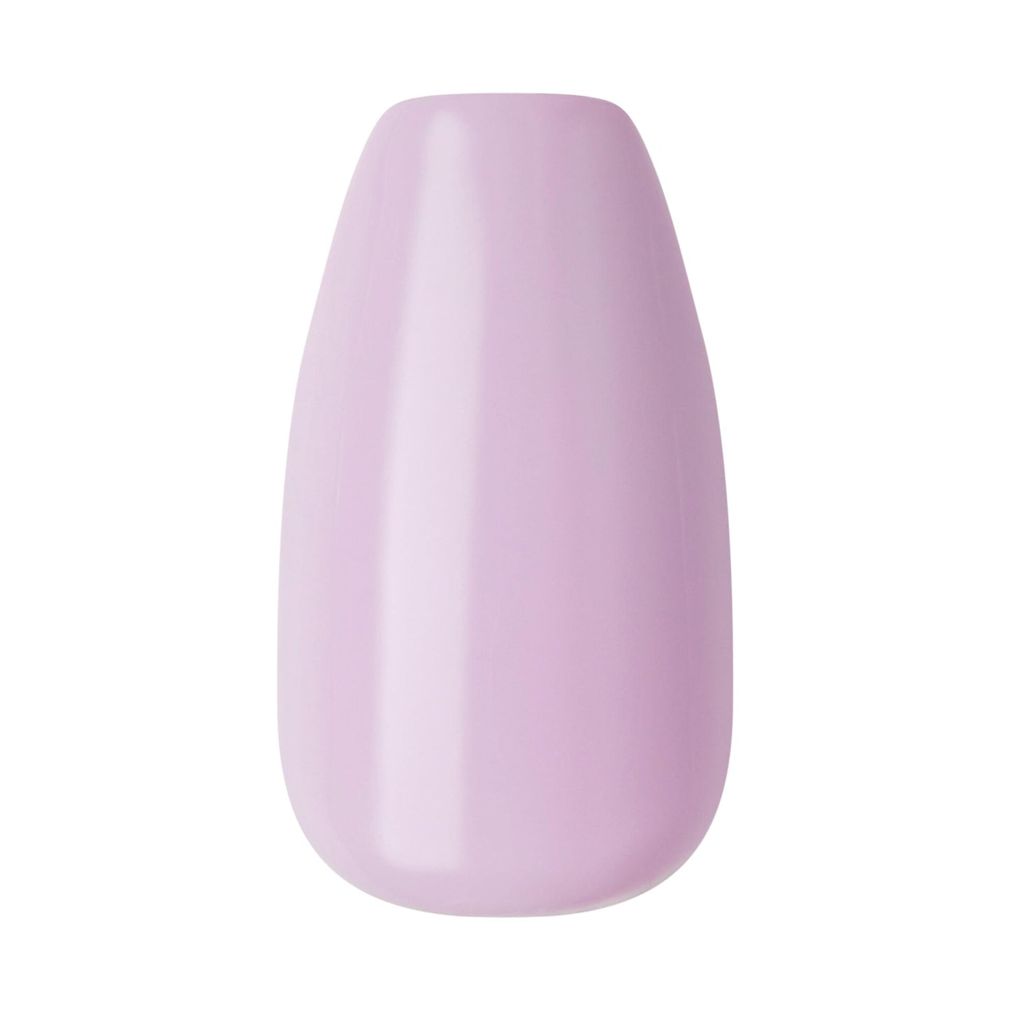 KISS imPRESS Color No Glue Mani 30 Pcs Press On Nails, Light Pink, Lavender, Medium Size, Coffin Shape, Simple Peel & Press Easy Apply, Hassel-Free Removal, Essential Tools Included