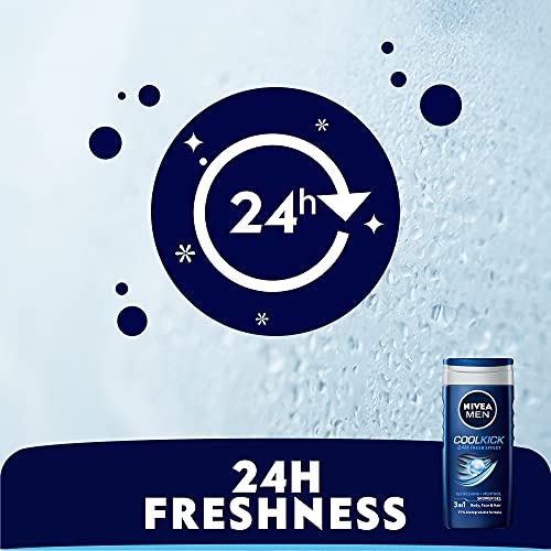 NIVEA Men Cool Kick Shower Gel 250 Ml