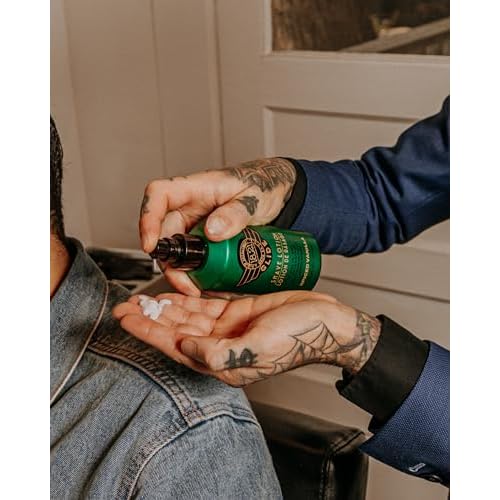 18.21 Man Made Clear Shaving Gel Cream for Men, Spiced Vanilla, 6 fl. oz., Non-Lathering Facial Shaving Glide for A Precise, Smooth Shave - Moisturizing, Soothing Gels for Any Skin Type or Razor, 6 Fl Oz (Pack of 1)