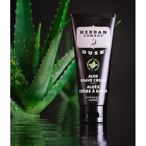 Herban Cowboy Dusk Aloe Shave Cream, 6.7 Ounce -- 3 per case.