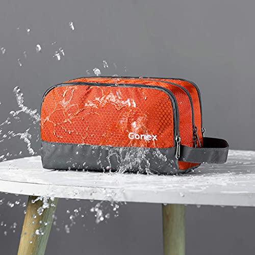 Gonex Travel Toiletry Bag for Men - Water Resistant Dopp Kit