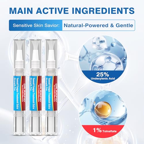 DR.RAPID Extra Strength Toenail Fungus Treatment Pen - 3-Pack