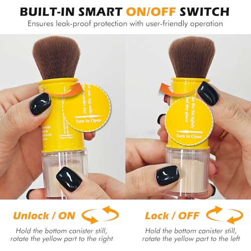 Mineral Powder Sunscreen SPF 50 - Face, Hair & Scalp