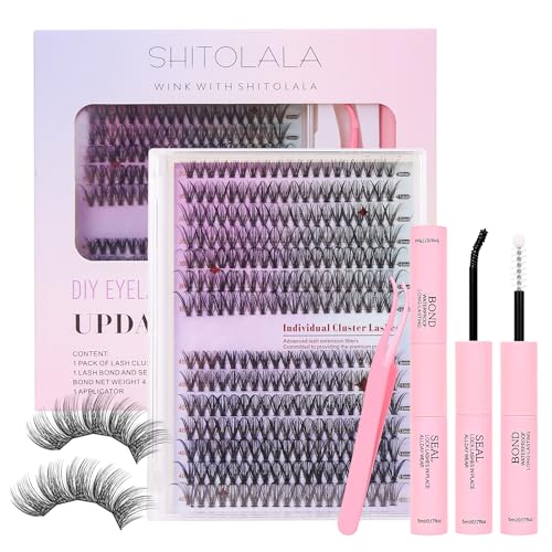 280pc Lash Clusters Kit 9-16mm DIY Eyelash Extensions