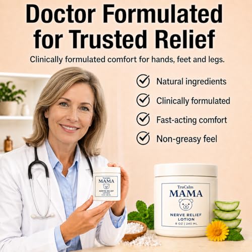 TruCalm Mama Neuropathy Relief Cream - Extra Large 8 Oz
