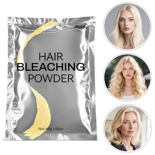 Professional Hair Bleach Powder - 45g Salon-Grade Lightening