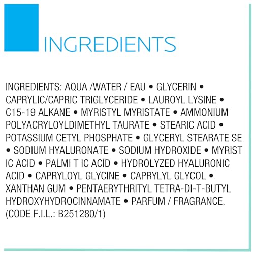 La Roche-Posay Hydraphase HA Light Face Moisturizer, Hyaluronic Acid Face Moisturizer with 72HR Hydration, Oil Free & Non-Comedogenic, 50 ML, 1.69 fl. oz.