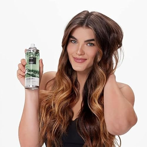 IGK DIRECT FLIGHT Multi-Tasking Matcha Dry Shampoo | Light Cleanse + Style Preserving | Vegan + Cruelty Free | 6.3 Oz