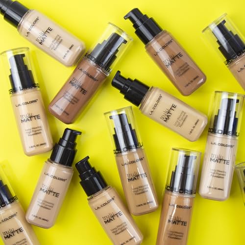 L.A. COLORS Truly Matte Foundation - Medium Beige