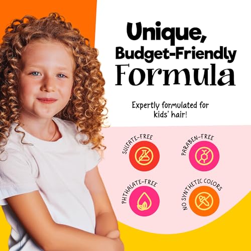 CurlyKids Curl Defining Mousse 6oz | Kids Curly Hair