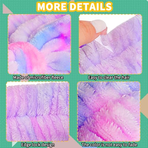 WSYUB Spa Headbands for Girls, Skincare Headband Kids,Headband for Washing Face, Makeup Headbands,Sleepover Party Headband for Teens,8pcs