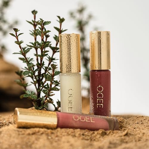 Ogee Beyond Clean Plumping Lip Gloss - Anemone Rusty Pink