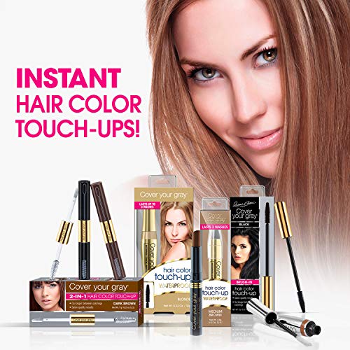 Black Hair Fill In Powder for Thinning & Bald Spots - Pack of 6