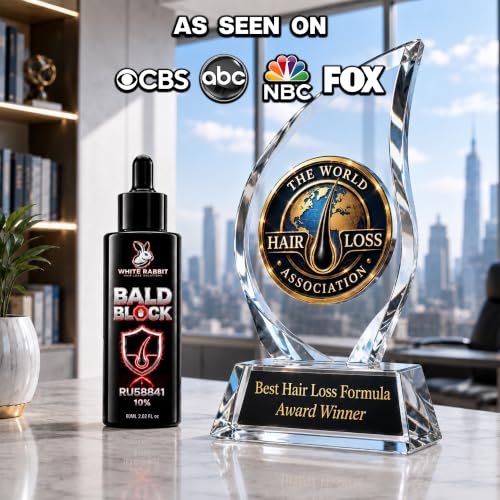 Bald Block RU58841 10% Hair Loss Serum for Men & Women
