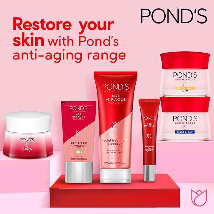Ponds Age Miracle Night Cream, Anti Wrinkle Cream & Night moisturizer, Perfect Night Cream for Face, 50 ML