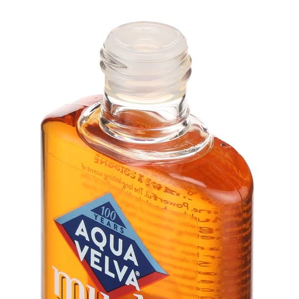 Aqua Velva Musk After Shave for Men 3.5 Fl Oz - Long Lasting Scent, Shatterproof Bottle