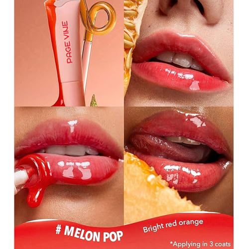 4-Color Hydrating Jelly Lip Gloss Set – Moisturizing & Long-Lasting