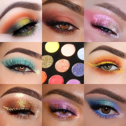 18 Color Eyeshadow Palette - Matte & Duochrome Shades