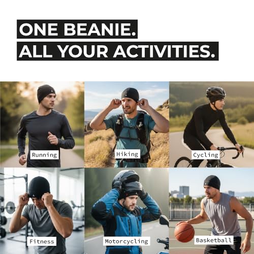 Moisture-Wicking Skull Cap Helmet Liner - Breathable, Cool & Comfortable Under Helmets
