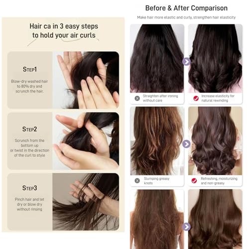 Nichalous Long-Lasting Moroccan Styling Cream for Curly & All Hair Types 300g