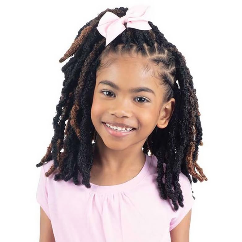 FREE TRESS 3X Kids Distressed Loc 8" (1)