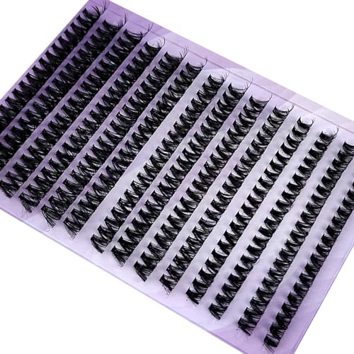 80D Mink Eyelash Clusters - 0.05mm Individual Lash Extensions