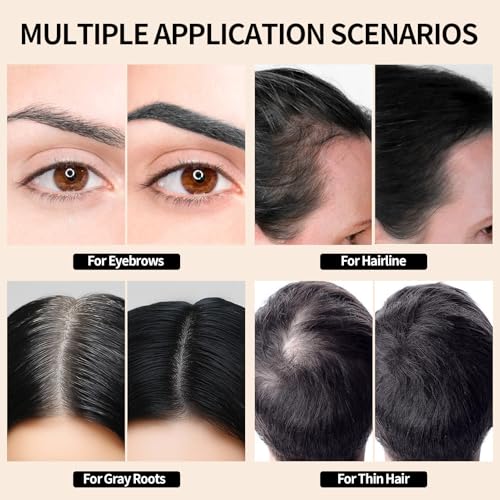 Root Touch Up Powder - Hair Loss Coverage for Gray Roots & Thinning Hair