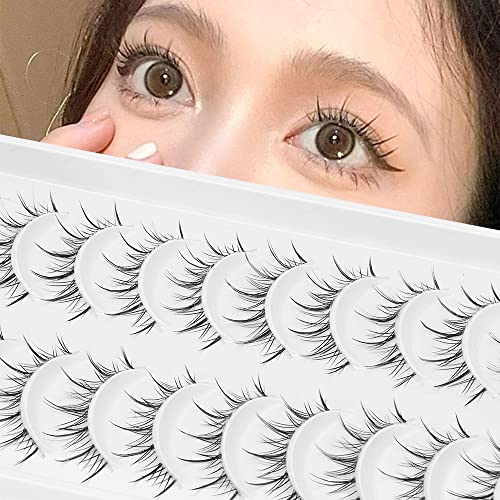 Manga Lashes 9-13MM Clear Band Vegan Eyelashes