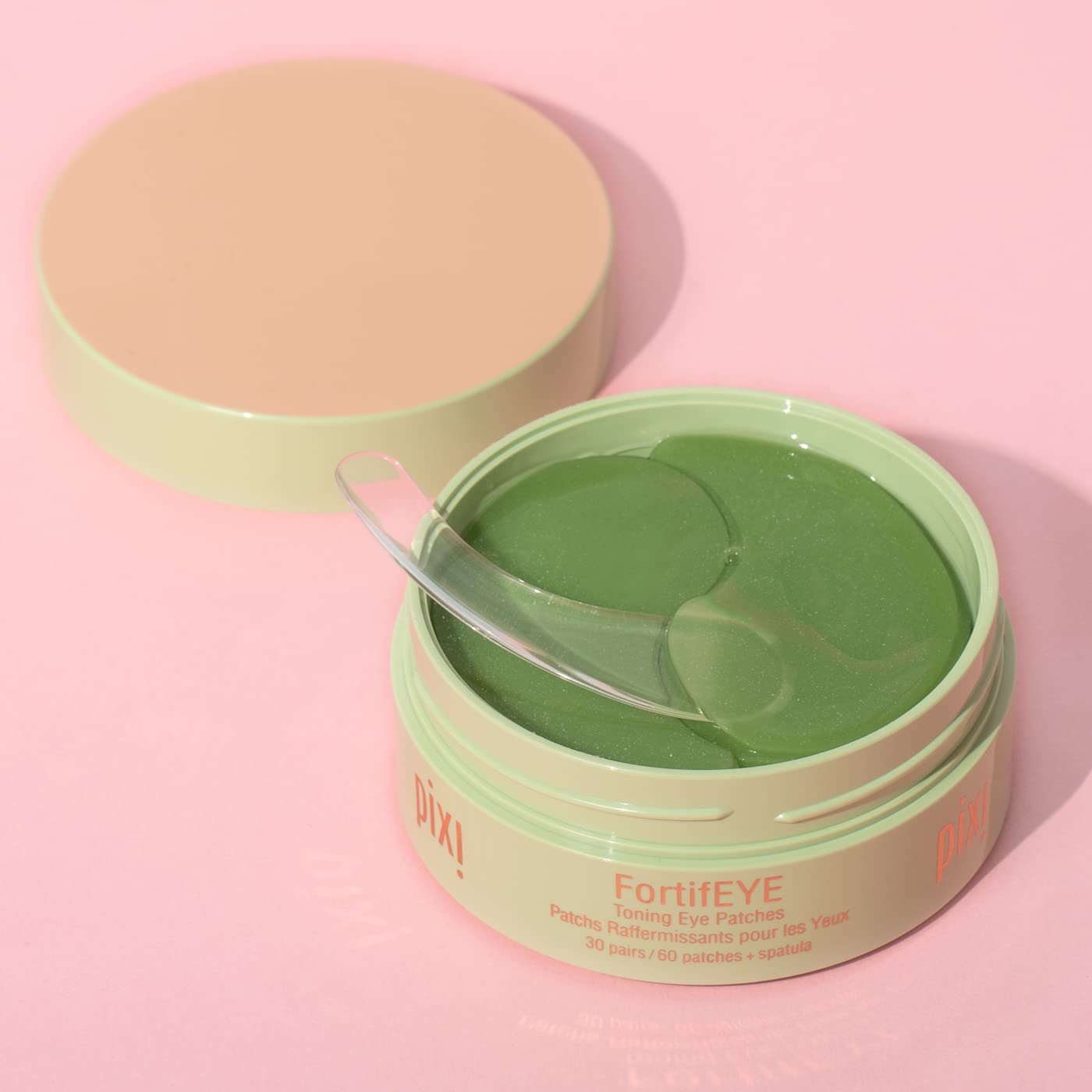 Pixi FortifEYE Firming Hydrogel Under-Eye Patches | Collagen Eye Patches For Under Eyes | Energize & Tone Eye Area | 30 Pairs / 60 Patches