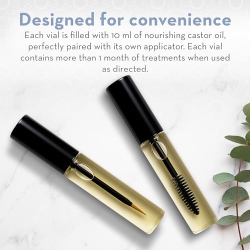 Castor Oil Eyelash & Eyebrow Growth Serum - Organic 20ml