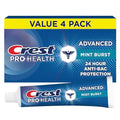 Crest Pro-Health Advanced Antibacterial Toothpaste, Mint Burst - 5 oz (4 Pack)
