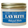 Layrite Natural Matte Cream 4.25oz - Medium Hold Hair Styling