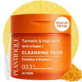 Kojic Acid & Turmeric Cleansing Pads - Dark Spots & Hyperpigmentation, 60 Pcs