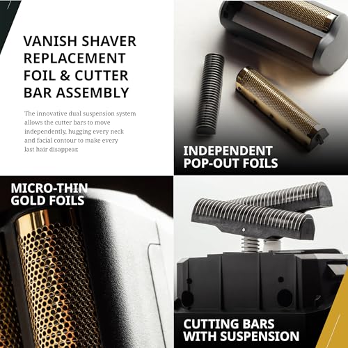 Wahl Professional Vanish Foil Head & Cutter Bar Replacement, High-Performance Shaver Accessories