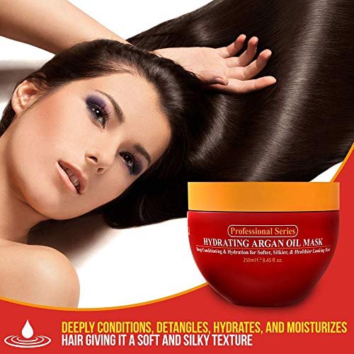 Arvazallia Argan Oil Hair Mask – Deep Conditioner for Dry Hair