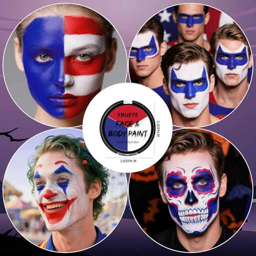 Professional Oil-Based Body Paint for Halloween Cosplay & SFX Makeup