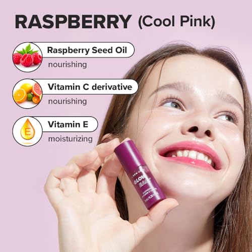 I Dew Care Glow Easy Raspberry Lip Gloss - Vitamin C & Jojoba